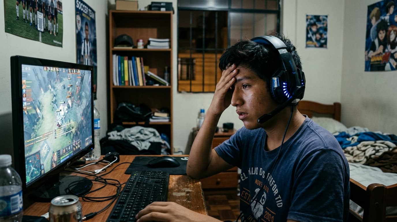 Adicción a videojuegos Dota en niños y adolescentes Juliaca